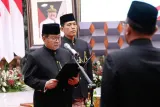 Pramono Anung Lantik 7 Pejabat Pemprov DKI Jakarta untuk Penyegaran Organisasi