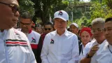 Hadiri Syukuran Khitanan Putra Ustaz Ujang Busthomi di Cirebon, Jokowi Didampingi Pengurus PSI