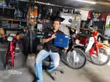 Kisah Dana di Sleman, Lulus Kuliah dari Hasil Restorasi Motor Lawas dan Buka Lapangan Kerja