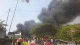 Kebakaran Melanda Bedeng di Kedoya Jakarta Barat, Asap Hitam Tebal Membubung