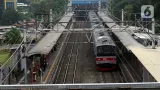KRL Rangkasbitung Terlambat akibat Kebakaran Lahan Dekat Jalur Daru-Tigaraksa