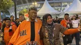 7 Tahun Menanti, Jakmania Ini Bikin Gamis Rayakan Persija di GBK