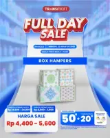 Harga Box Hampers Murah Meriah Mulai Rp 4.000-an di Transmart Full Day Sale