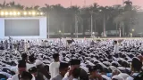 Ribuan Peserta Hadiri Zikir Kebangsaan di Monas, Presiden Prabowo Dijadwalkan Beri Arahan