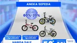 Cuma di Transmart Full Day Sale, Beli Sepeda Jadi Semurah Ini