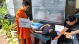 Terungkap Kejinya Rahmat Dimas Bunuh Ojol Tidur dari Reka Ulang