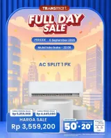 Beli AC Split 1PK di Transmart Full Day Sale Bisa Dapat Potongan Rp 1,7 Juta