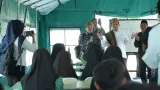 Tinjau Siswa Korban Gempa Flores, Menag Apresiasi Semangat Siswa-Guru