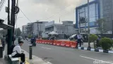 U-turn Depan Stasiun Depok Ditutup pada Jam Sibuk, Arus Kendaraan ke Arah Jakarta Lancar