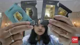Harga Emas Antam Turun Rp10 Ribu Jadi Rp2,592 Juta per Gram