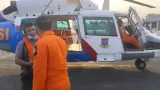 Helikopter Polri Evakuasi 1 Jenazah Korban KM Virgo Transport 8
