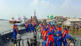 MV Haida Bawa 49 Korban Selamat KM Virgo Transport 8 ke Banjarmasin