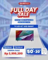 Cuma di Transmart Full Day Sale Beli TV 43 Inci Bisa Semurah Ini