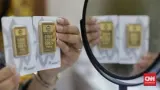 Harga Emas Antam Naik ke Rp2,623 Juta per Gram pada Jumat (31/7)